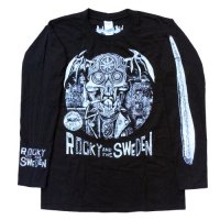 ■ROCKY & The SWEDEN_CITY BABY ATTACKED BY BUDS LONG SLEEVE T SHIRT■