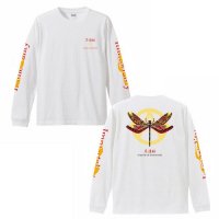 ■SATOSHI MIYATA_anarchy dragonfly 不退転　L/S T-shirt white■