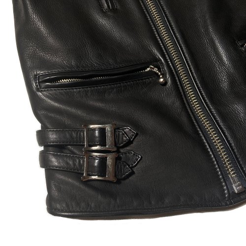 □1%13_1% LEATHER 3 BLACK□ - FUUDOBRAIN ONLINE STORE