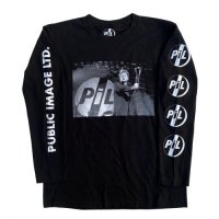 ■The Public Image Limited :Rotten On Stage Photo Long sleeve T shirt■