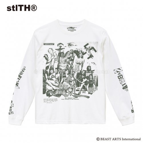 stlTH® GAOTU Long Sleeve T shirt White - FUUDOBRAIN ONLINE STORE