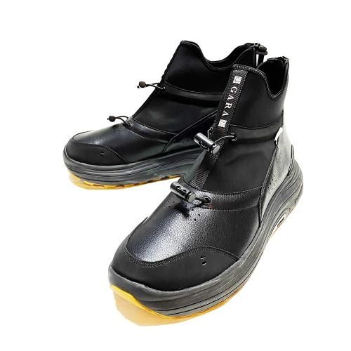 □GARA x SUVSOLE_Layer Structure Sneaker black□ - FUUDOBRAIN
