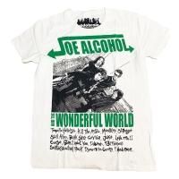 JOE ALCOHOL AND THE WONDERFUL WORLD_PORTRAYAL T SHIRT WHITE
