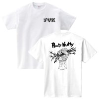 <img class='new_mark_img1' src='https://img.shop-pro.jp/img/new/icons13.gif' style='border:none;display:inline;margin:0px;padding:0px;width:auto;' />FVK_ROOTS NUTTY T SHIRT WHITE