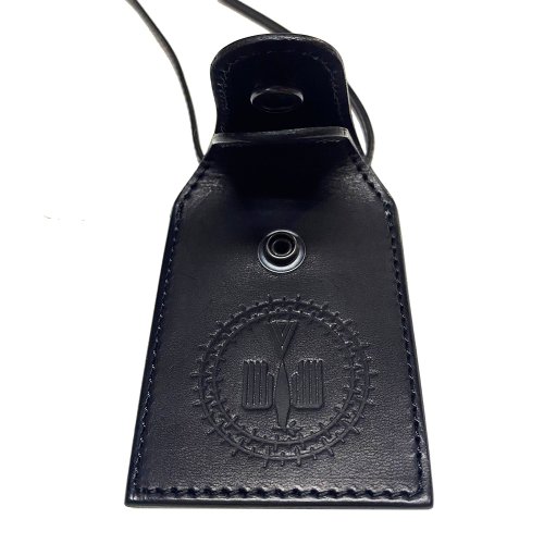 □【blackmeans】78TAC185-1 LEATHER CHARM NECKLACE【御守ケース】□ - FUUDOBRAIN ONLINE  STORE