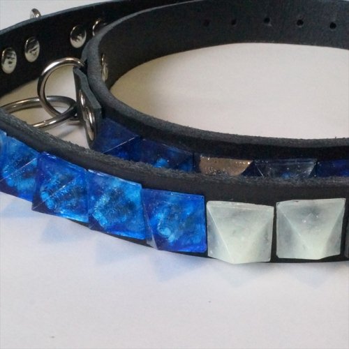 □A.F.P. x WHEV_DIY CRYSTAL STUDS BELT PYRAMID□ - FUUDOBRAIN