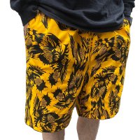 ■NO MAD NUMSKULL_”day by day” shorts yellow / black■