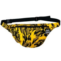 ■NO MAD NUMSKULL_”day by day” fanny pack yellow / black grande■