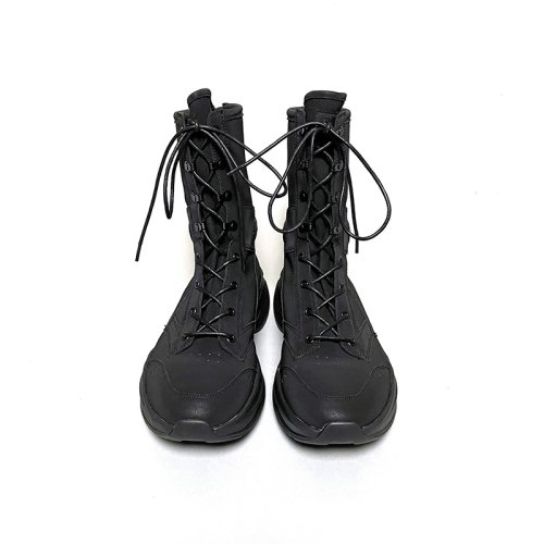 □GARA_DISTANCE CRUST BOOTS SNEAKER black□ - FUUDOBRAIN ONLINE STORE