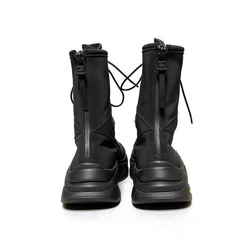 □GARA_DISTANCE CRUST BOOTS SNEAKER black□ - FUUDOBRAIN