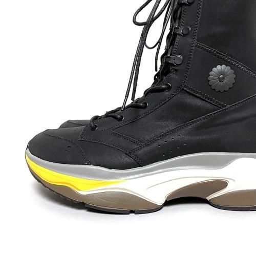 靴 GARA DISTANCE CRUST BOOTS SNEAKER GARA - DISTANCE CRUST BOOTS SNEAKER (BLACK SOLE) ガラ