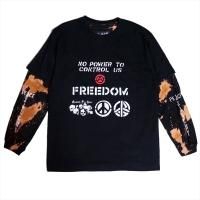<img class='new_mark_img1' src='https://img.shop-pro.jp/img/new/icons13.gif' style='border:none;display:inline;margin:0px;padding:0px;width:auto;' />A.F.P. x WHEV_FREEDOM T SHIRT & WATER GUN DECOLORED LONG SLEEVE
