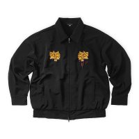 <img class='new_mark_img1' src='https://img.shop-pro.jp/img/new/icons13.gif' style='border:none;display:inline;margin:0px;padding:0px;width:auto;' />■NADA._Tiger embroidery loose fit jacket black■