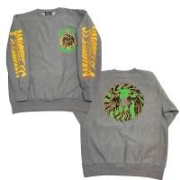 <img class='new_mark_img1' src='https://img.shop-pro.jp/img/new/icons13.gif' style='border:none;display:inline;margin:0px;padding:0px;width:auto;' />NO MAD NUMSKULL_HALLUCINATION CLUB crewneck sweat gray