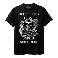 <img class='new_mark_img1' src='https://img.shop-pro.jp/img/new/icons13.gif' style='border:none;display:inline;margin:0px;padding:0px;width:auto;' />TATSU_DEEP BLUES GIGS/UNDEADSPACEMAN T shirt
