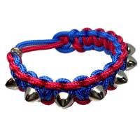 MINORU OGAWA WORKS_CONICAL SURVIVAL WRISTBAND RED / BLUE