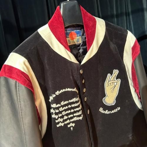 □【blackmeans】79TJ403-1 LETTERMAN JACKET□ - FUUDOBRAIN