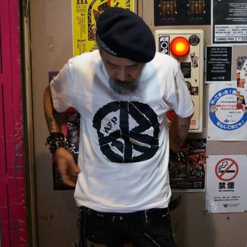 □A.F.P. x WHEV_【AW LOGO T shirt】white□ - FUUDOBRAIN □A.F.P. x WHEV_【AW LOGO T shirt】white□ - FUUDOBRAIN