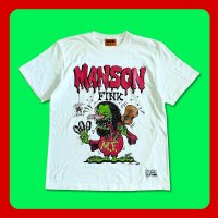 <img class='new_mark_img1' src='https://img.shop-pro.jp/img/new/icons13.gif' style='border:none;display:inline;margin:0px;padding:0px;width:auto;' />HANG_MANSON FINK T shirt white