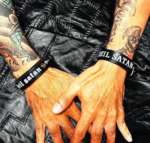 □A.F.P × HANG 【HELL'S GATE PASS】 Leather Wristbands