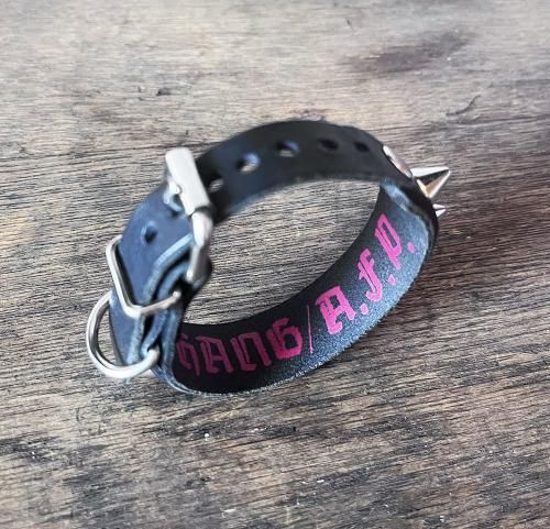 □A.F.P × HANG 【HELL'S GATE PASS】 Leather Wristbands