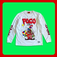 <img class='new_mark_img1' src='https://img.shop-pro.jp/img/new/icons13.gif' style='border:none;display:inline;margin:0px;padding:0px;width:auto;' />Mad Sculptures  HANG POGO FINK white long  sleeve T-shirt