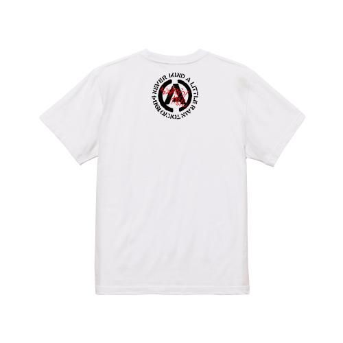 ちょっとの雨ならがまん ロン Tシャツ XL XXL/ちょっとの雨ならがまん ロングスリーブTシャツ 白/安田潤司