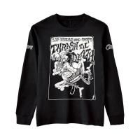 <img class='new_mark_img1' src='https://img.shop-pro.jp/img/new/icons13.gif' style='border:none;display:inline;margin:0px;padding:0px;width:auto;' />THRASH TIL' DEATH TOUR long sleeve T shirt black / white