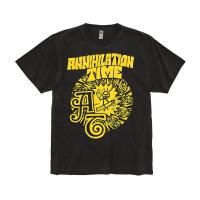 <img class='new_mark_img1' src='https://img.shop-pro.jp/img/new/icons13.gif' style='border:none;display:inline;margin:0px;padding:0px;width:auto;' />ANNIHILATION TIME  RAZOR T shirt black / yellow