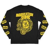 <img class='new_mark_img1' src='https://img.shop-pro.jp/img/new/icons13.gif' style='border:none;display:inline;margin:0px;padding:0px;width:auto;' />ANNIHILATION TIME RAZOR long sleeve T shirt black / yellow