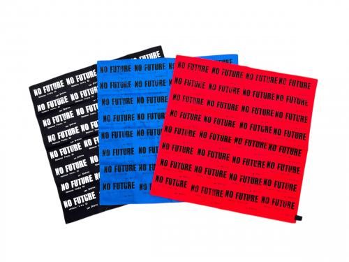 □PEEL&LIFT_NO FUTURE hanky□ - FUUDOBRAIN ONLINE STORE