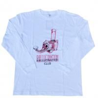 <img class='new_mark_img1' src='https://img.shop-pro.jp/img/new/icons13.gif' style='border:none;display:inline;margin:0px;padding:0px;width:auto;' />Satoshi ItoElephant Bong long sleeve Tee white