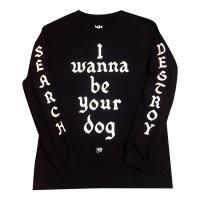 <img class='new_mark_img1' src='https://img.shop-pro.jp/img/new/icons13.gif' style='border:none;display:inline;margin:0px;padding:0px;width:auto;' />CATANA_I wanna be your dog -Grow in the dark- Long sleeve black