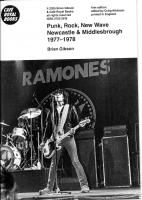 <img class='new_mark_img1' src='https://img.shop-pro.jp/img/new/icons13.gif' style='border:none;display:inline;margin:0px;padding:0px;width:auto;' />��Brian Gibson — Punk, Rock, New Wave Newcastle & Middlesbrough 1977–1978��