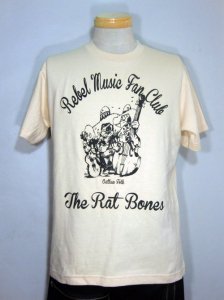 □柳家睦＆ THE RAT BONES_ TRIO T SHIRT□ - FUUDOBRAIN ONLINE STORE