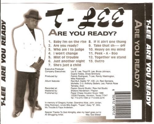 専用出品【OG】T-LEE / ARE YOU READY? T-Lee / Are You Ready? - STARNITE RECORDS ONLINESHOP