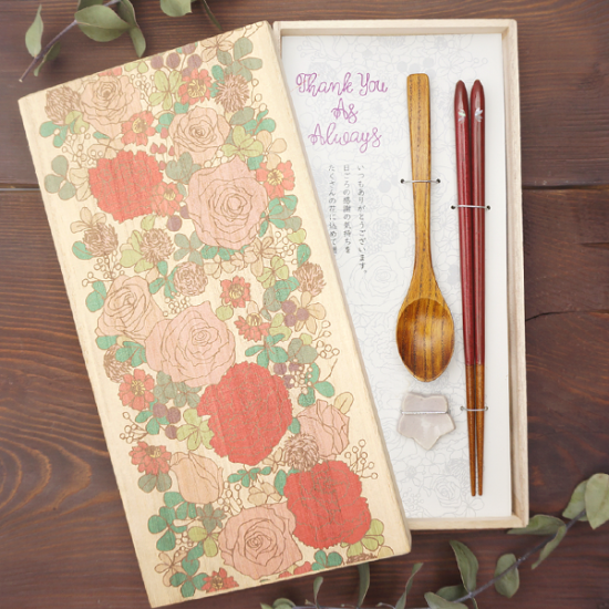 FLOWERY（月のしずく桜・デザートスプーン・箸置き）の商品画像