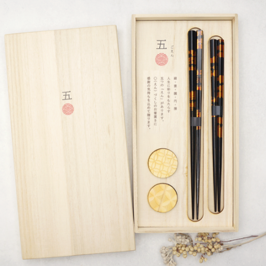 特製桐箱ギフト┃口に入る箸先には100%天然漆使用-大正十年創業 特製桐箱ギフト┃口に入る箸先には100%天然漆使用-大正十年創業