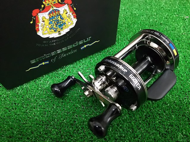 AbuGarcia Ambassadeur 6601CA 【Factory-tuned Black】 - つり具 甲州