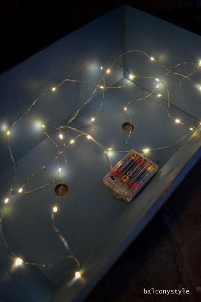 アメイジング LEDライトガーランド - バルコニースタイル