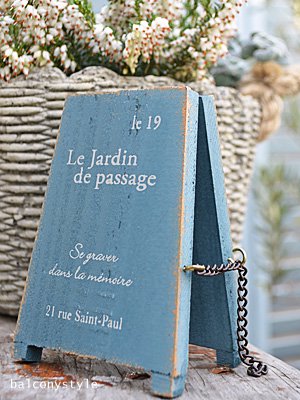 ガーデンアクセサリーle Jardin De Passageイーゼル バルコニースタイル ガーデニング雑貨 ベランダガーデニング