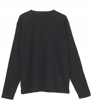 メンズ ロングスリーブ Tシャツ ブラックの商品画像