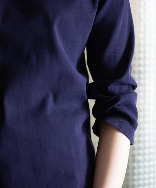 レディース 七分袖 Tシャツ | 至極紫 - 楊柳生地 専門店 山城 ネット