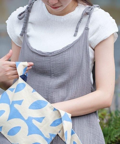 二重ガーゼ サロペット | グレー - 楊柳生地 専門店 山城 ネットショップ