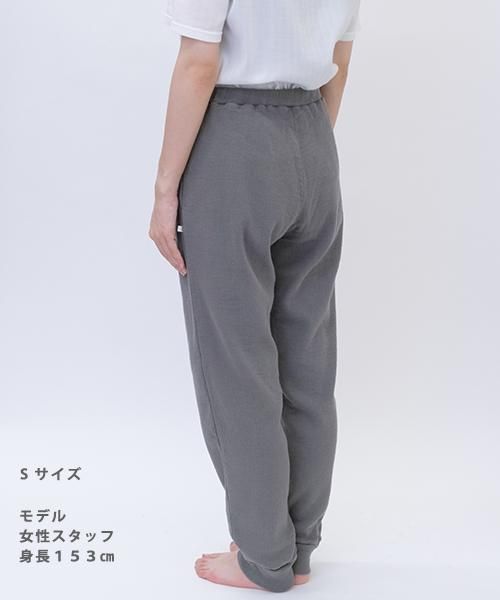 DECEMBERMAY ジョガーパンツ M グレー ジョガーパンツ | 銀鼠色 - 楊柳生地 専門店 山城 ネットショップ