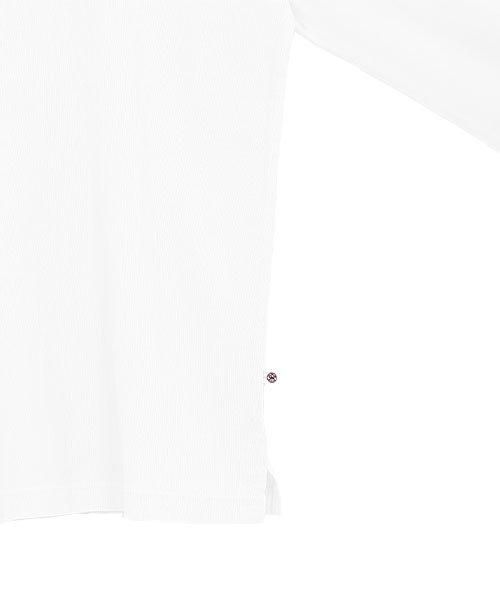 ミ・デゥー mi・deu・・・ 楊柳袖スムースTシャツ （アイボリー） mi・deu・・・ ミ・デゥー mi・deu・・・ 楊柳袖スムースTシャツ
