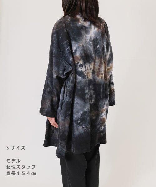 BUNZABURO 別注 ガウン コート | Black - 楊柳生地 専門店 山城 ネット