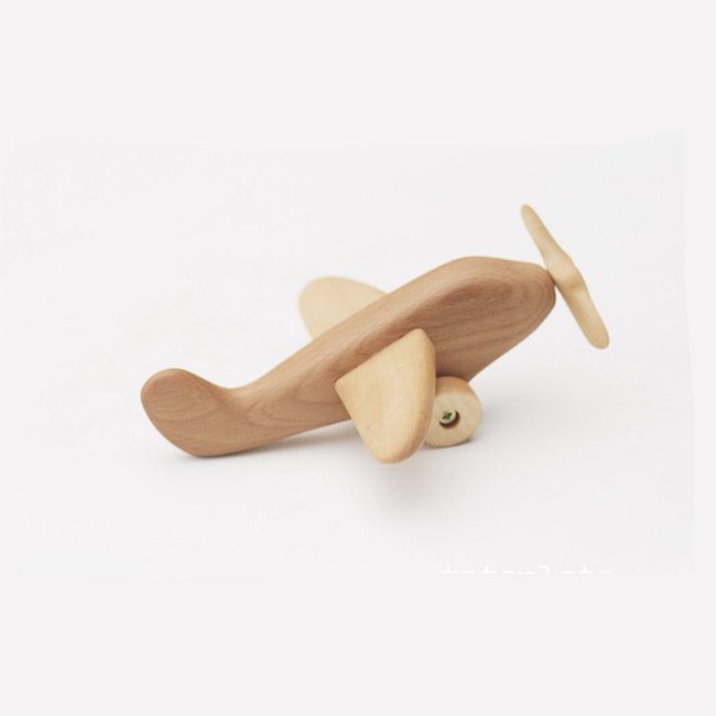tateplota 飛行機 木のおもちゃ 知育玩具