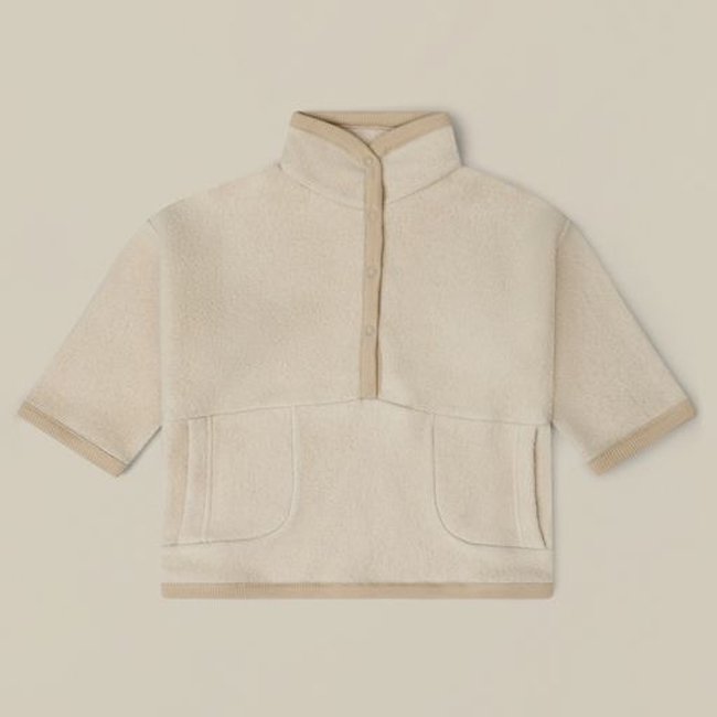 送料無料】Warm Sand Fleece Sweatshirt (1-2Y,2-3Y,3-4Y) by organic