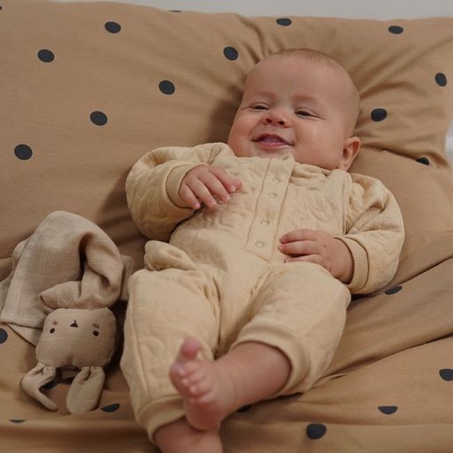 送料無料】Midnight Quilt Onesie (3-6m,6-12m) by organic zoo OZAW23